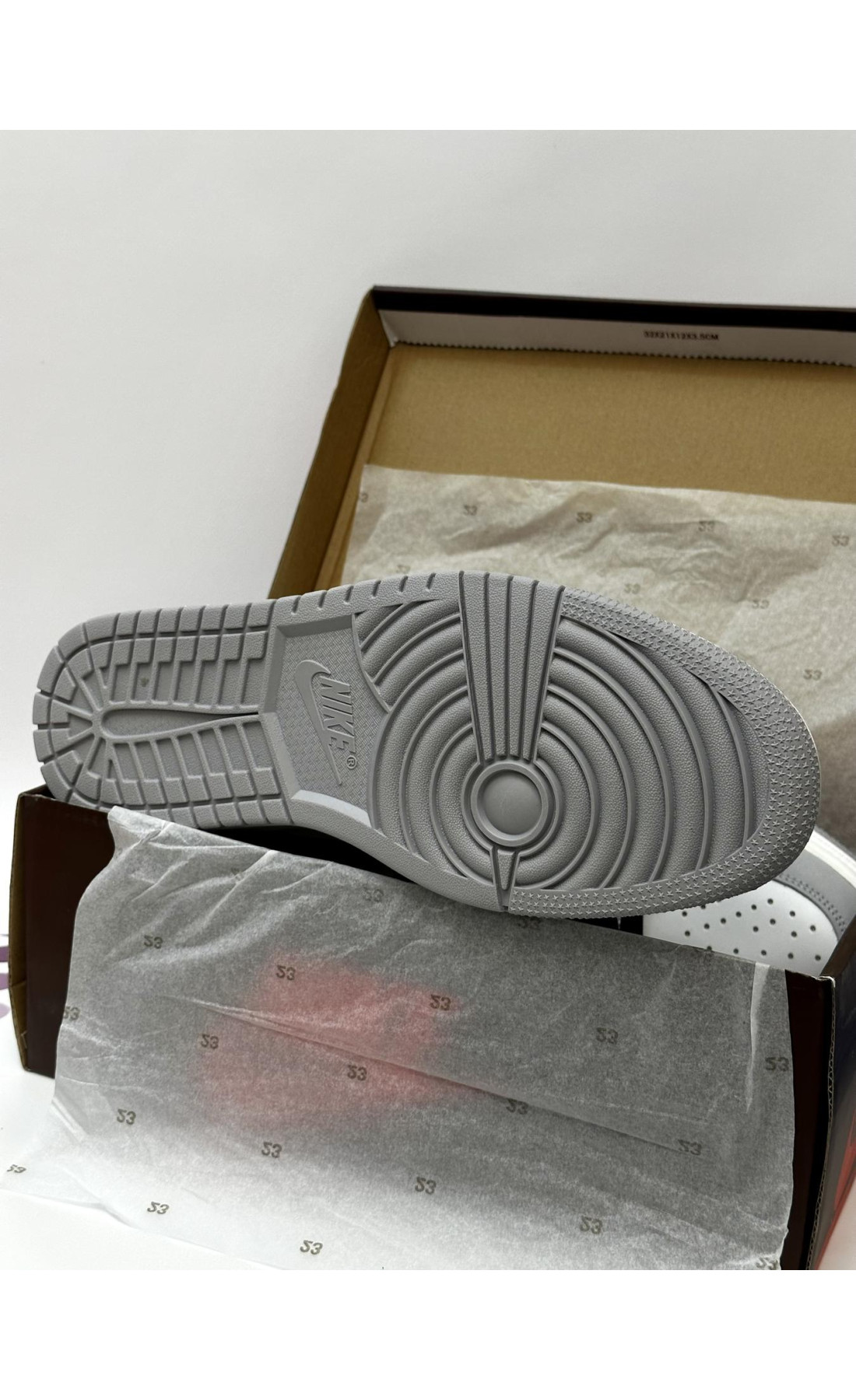 Чоловічі кросівки  Кросівки nike air jordan og (gray white black) (159-18)