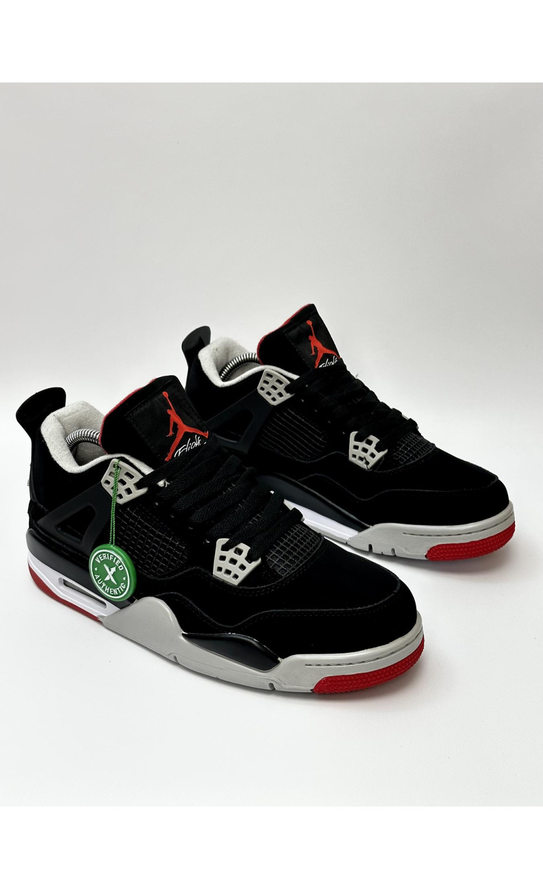 Чоловічі кросівки  Кросівки nike air jordan retro (black/red) (0202-7)