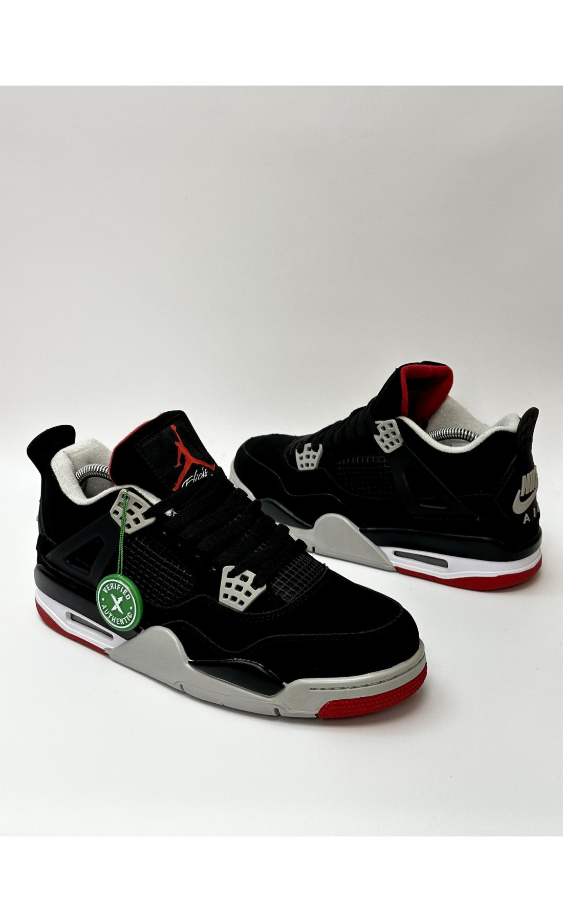 Чоловічі кросівки  Кросівки nike air jordan retro (black/red) (0202-7)