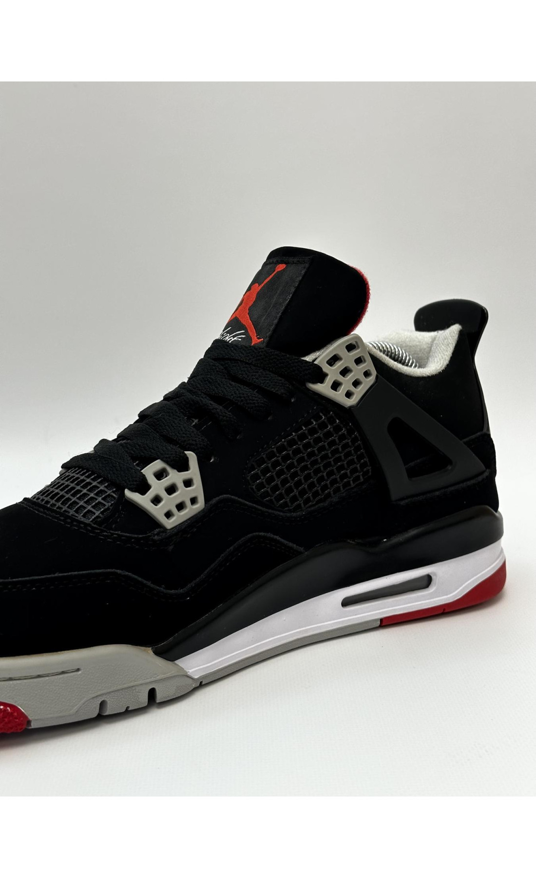 Чоловічі кросівки  Кросівки nike air jordan retro (black/red) (0202-7)