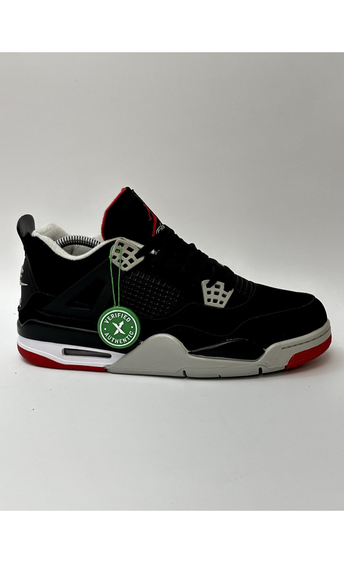 Чоловічі кросівки  Кросівки nike air jordan retro (black/red) (0202-7)