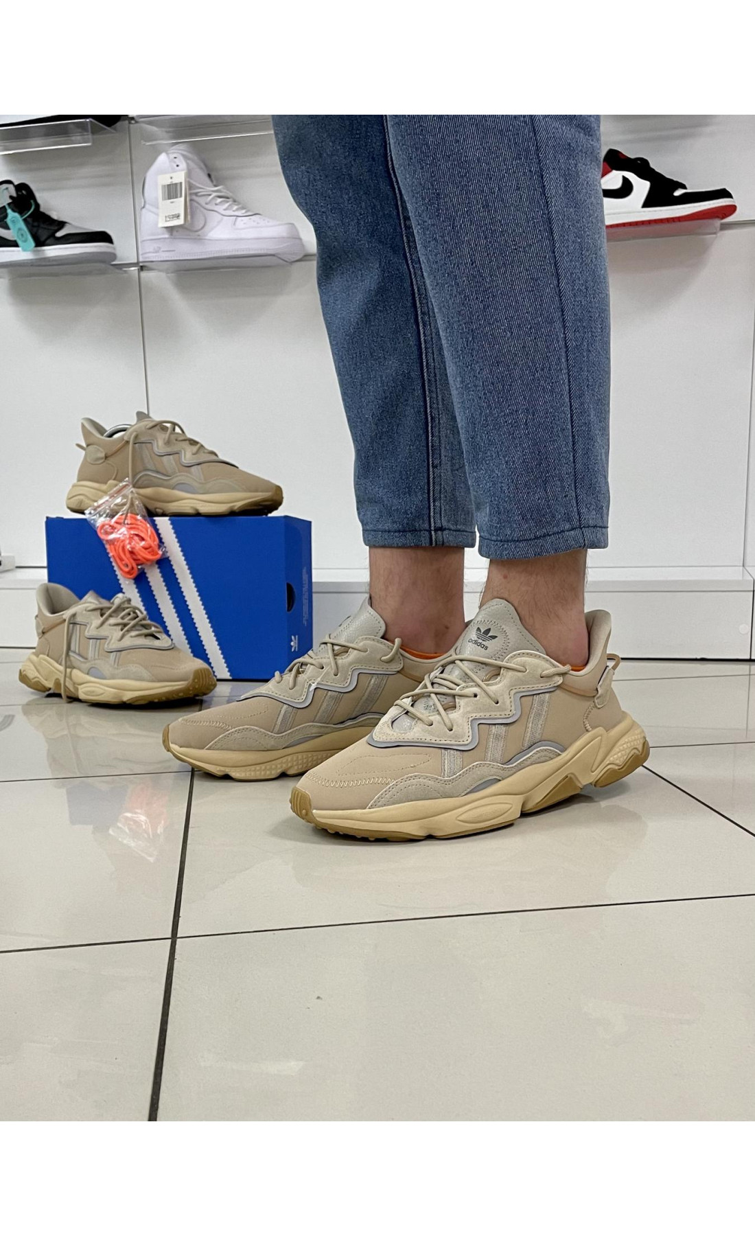 Чоловічі кросівки  Кросівки adidas ozweego (6868-1)