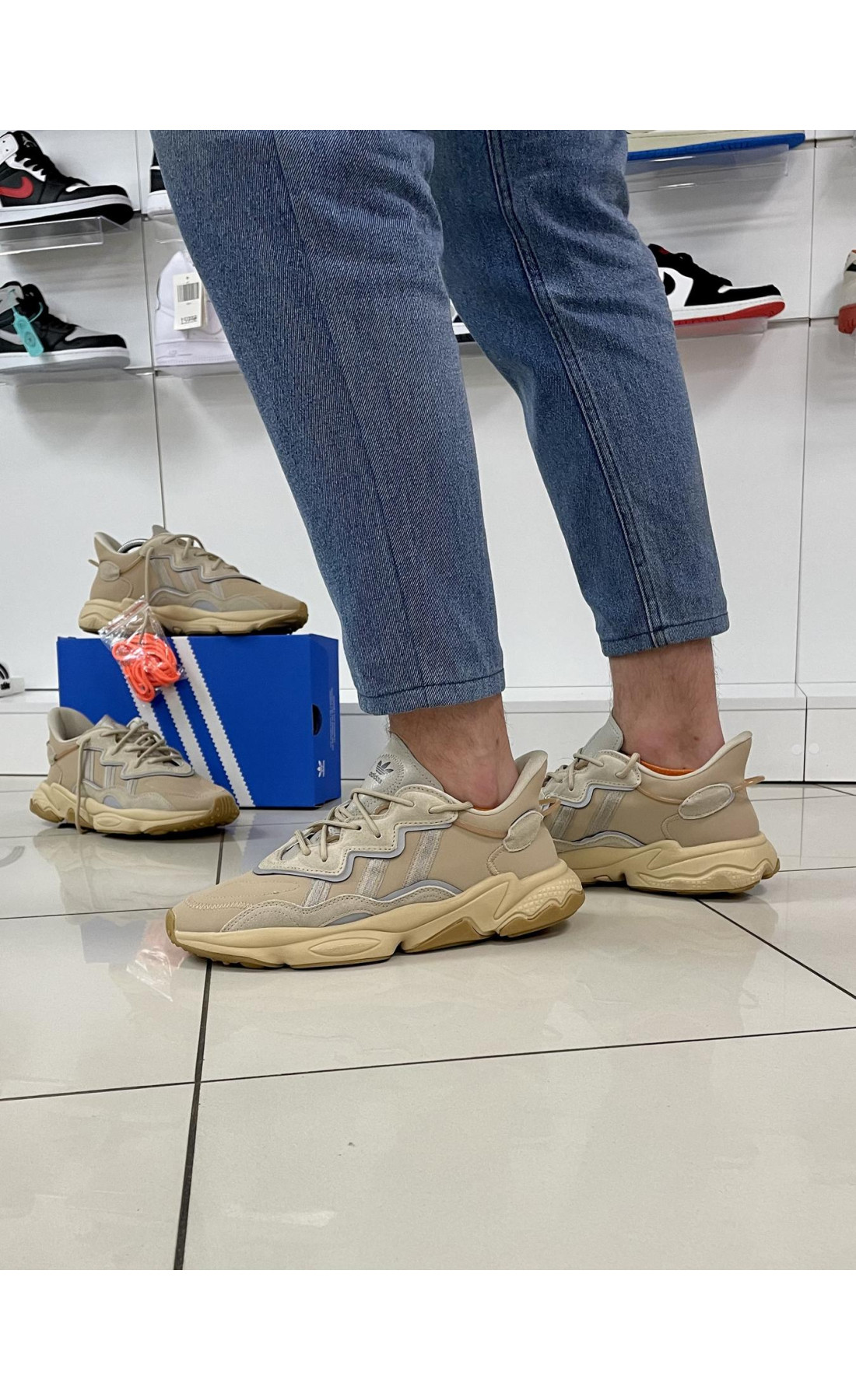 Чоловічі кросівки  Кросівки adidas ozweego (6868-1)