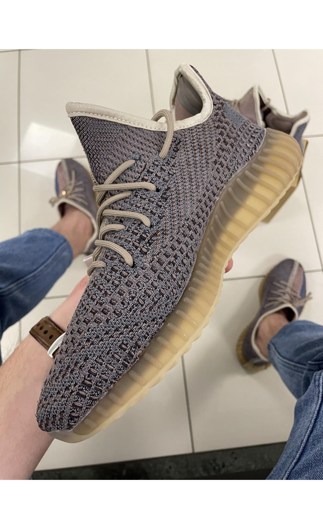 Чоловічі кросівки  Кросівки adidas yeesy boost apricot (A2204-9)