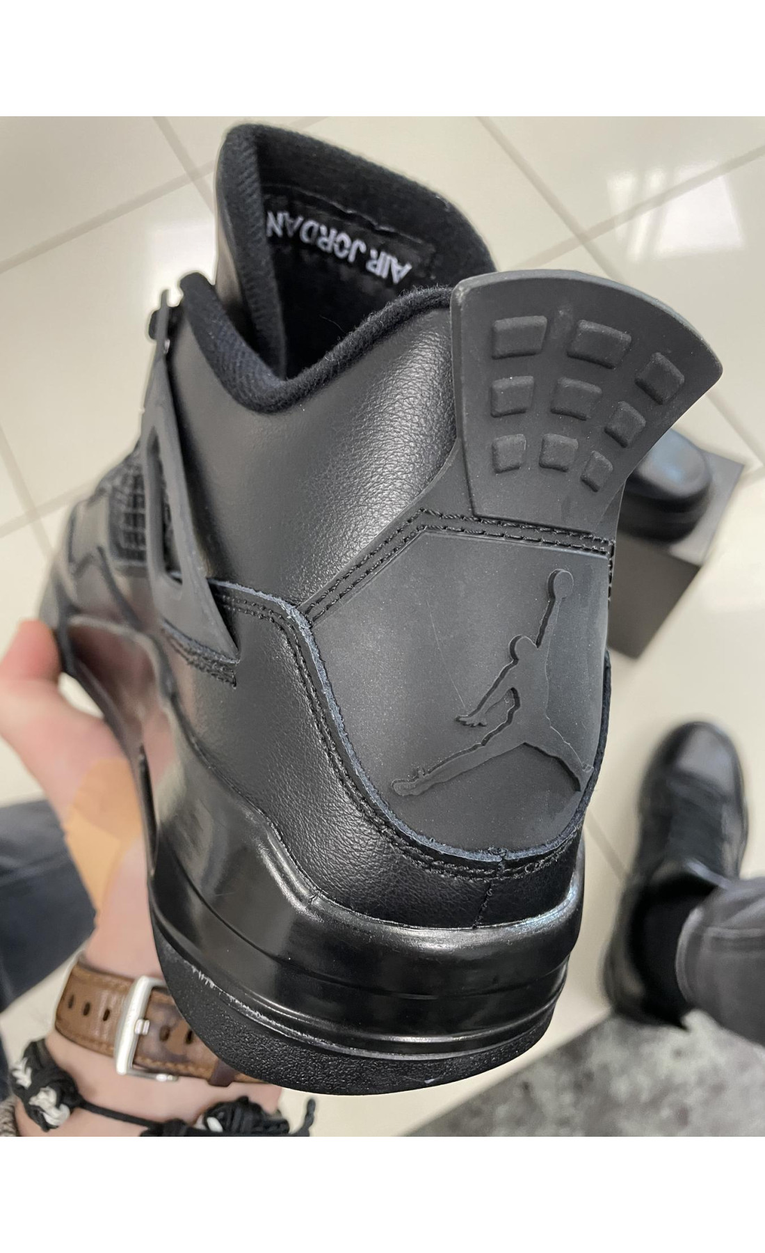 Чоловічі кросівки  Кросівки nike air jordan retro all black (A32-23)