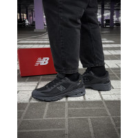 Чоловічі кросівки  Термо кросівки new balance waterproof gore tex (чорно-сірі) (7115-4)