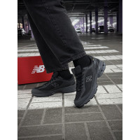 Чоловічі кросівки  Термо кросівки new balance waterproof gore tex (чорно-сірі) (7115-4)