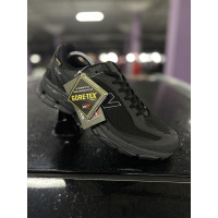 Чоловічі кросівки  Термо кросівки new balance waterproof gore tex (чорно-сірі) (7115-4)