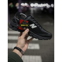 Чоловічі кросівки  Термо кросівки new balance waterproof gore tex (чорні) (740-2)