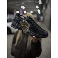 Чоловічі кросівки  Термо кросівки new balance waterproof gore tex (чорно-сірі) (7115-4)