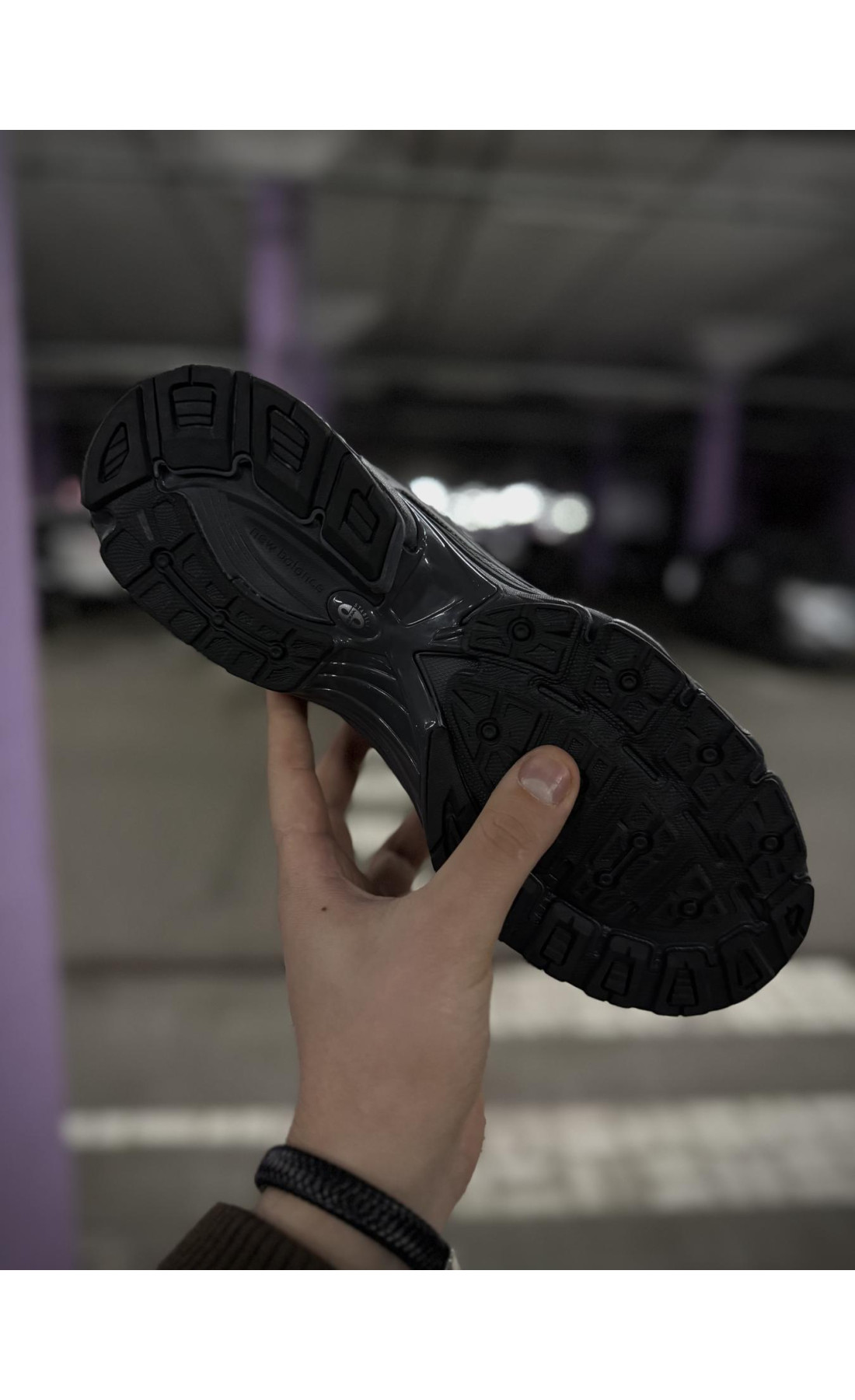 Чоловічі кросівки  Термо кросівки new balance waterproof gore tex (чорно-сірі) (7115-4)