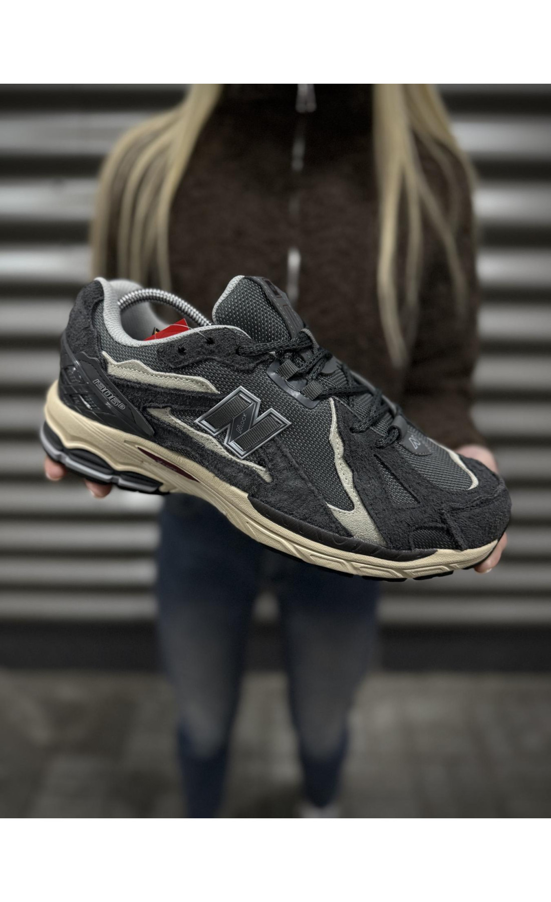 Чоловічі кросівки  Термо кросівки new balance r gore tex (dark gray) (1861-8)