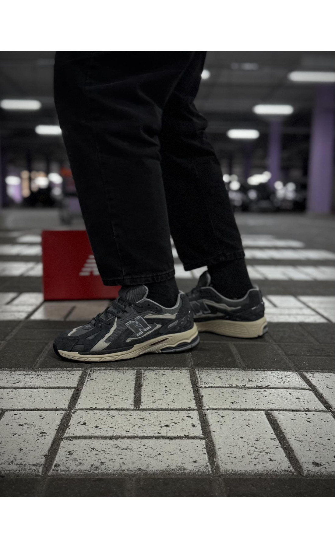 Чоловічі кросівки  Термо кросівки new balance r gore tex (dark gray) (1861-8)