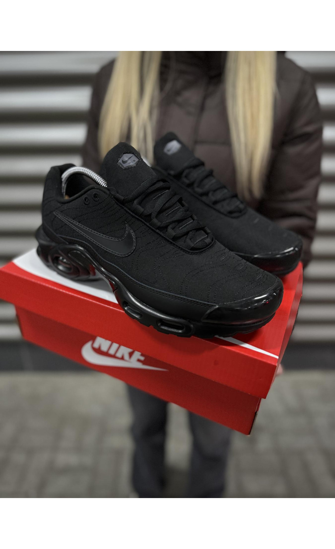 Чоловічі кросівки  Термо кросівки nike air max plus tnpo (cordura) (5571-6)