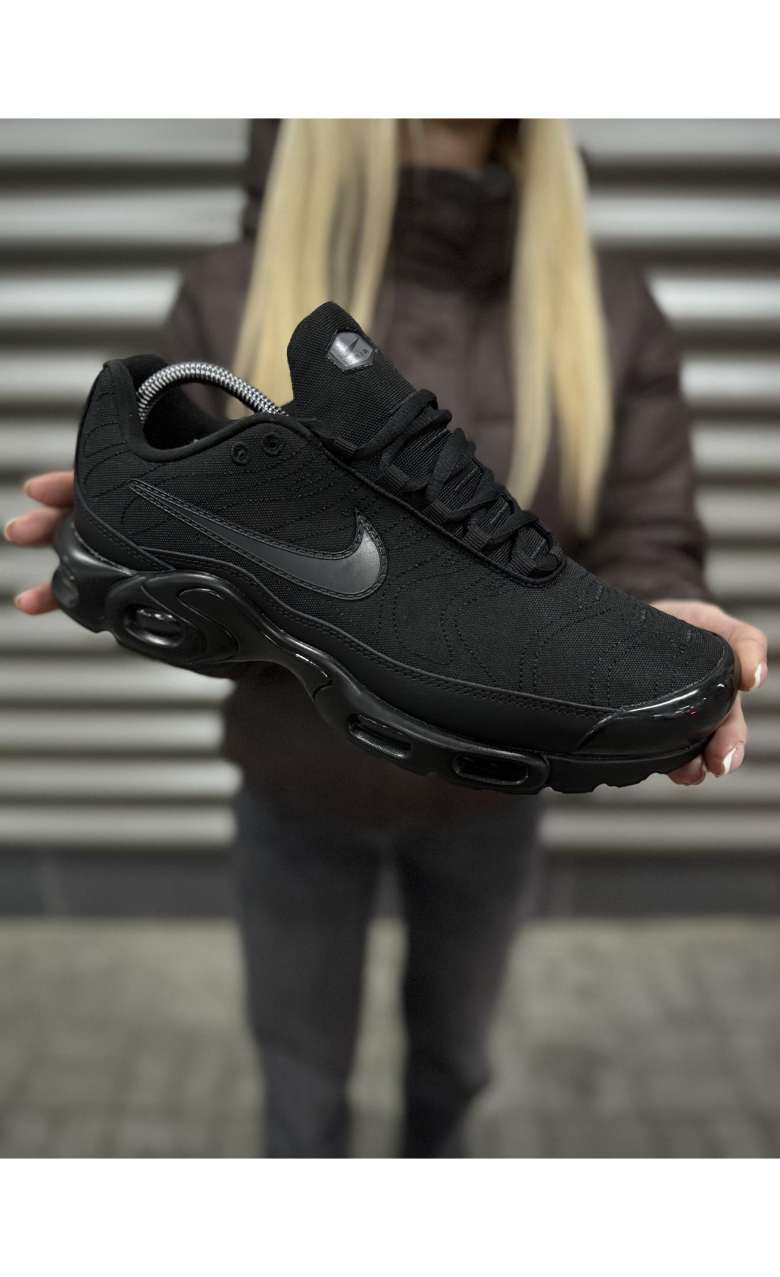 Чоловічі кросівки  Термо кросівки nike air max plus tnpo (cordura) (5571-6)