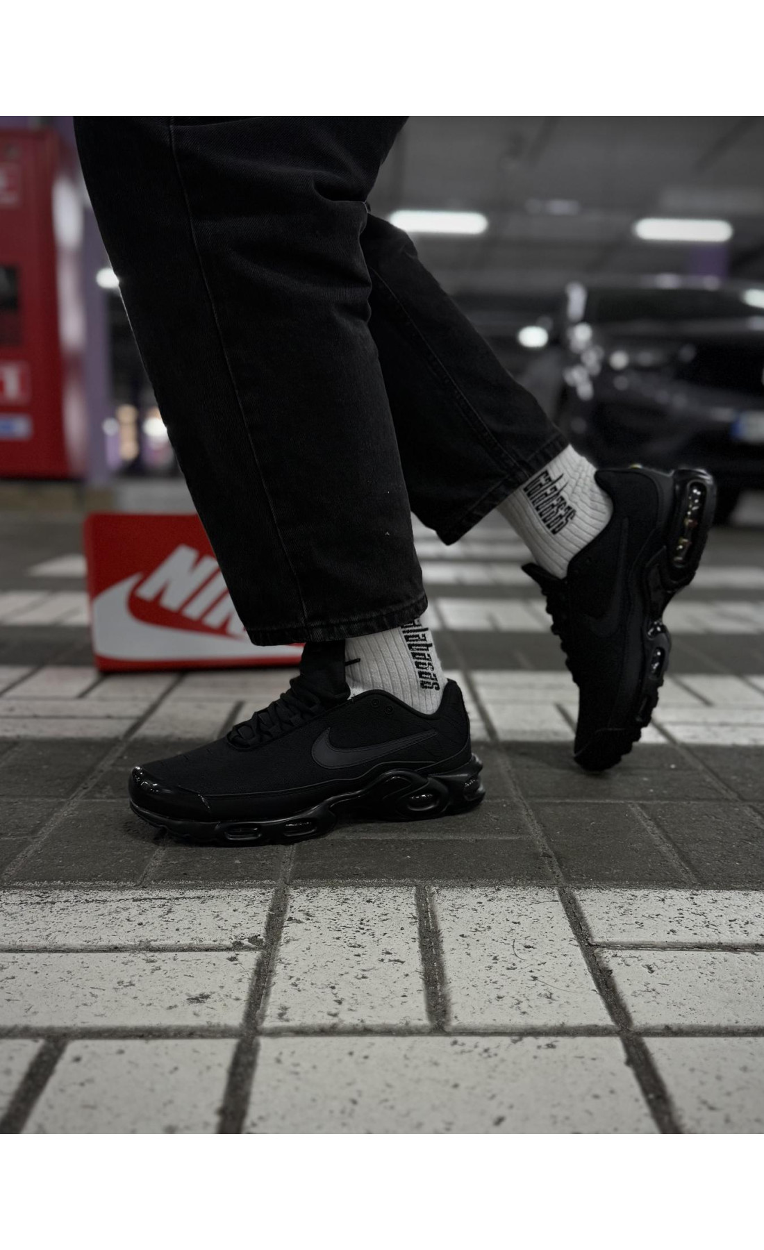 Чоловічі кросівки  Термо кросівки nike air max plus tnpo (cordura) (5571-6)