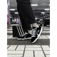 Чоловічі кросівки  Кросівки adidas adi x (чорно білі) (919-11)