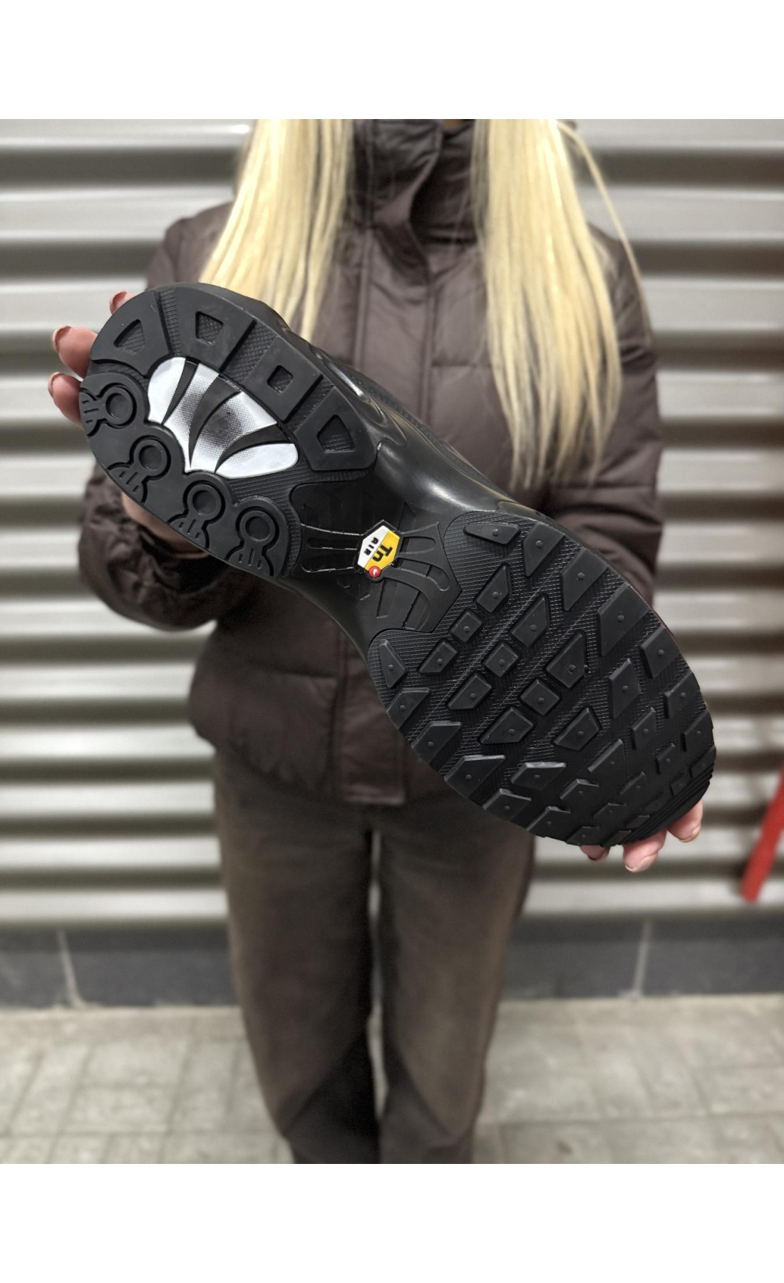 Чоловічі кросівки  Термо кросівки nike air plus tn plus з мембраною gore tex (3156-1)