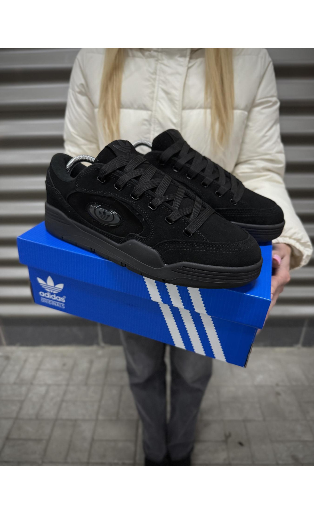 Чоловічі кросівки  Кросівки adidas adi x (чорні) (919-11)