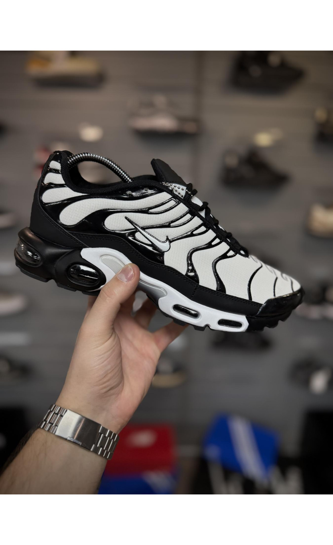 Чоловічі кросівки  Кросівки nike air tn terrascape plus (біло чорні) (267-3)