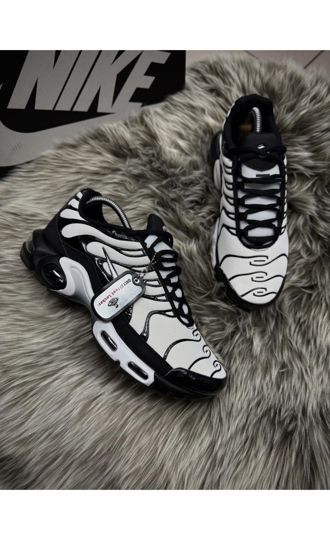 Чоловічі кросівки  Кросівки nike air tn terrascape plus (біло чорні) (267-3)