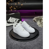 Чоловічі кросівки  Кросівки nike air force (білі, топ якість) (6538-4)