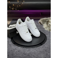 Чоловічі кросівки  Кросівки nike air force (білі, топ якість) (6538-4)