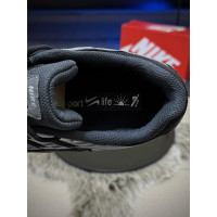 Чоловічі кросівки  Термо кросівки nike p- reflective t, чорно-сірі (3269-2)