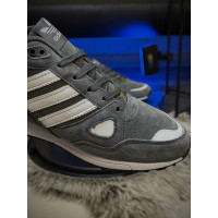 Чоловічі кросівки  Кросівки adidas zx , сірі / замша (767-8)