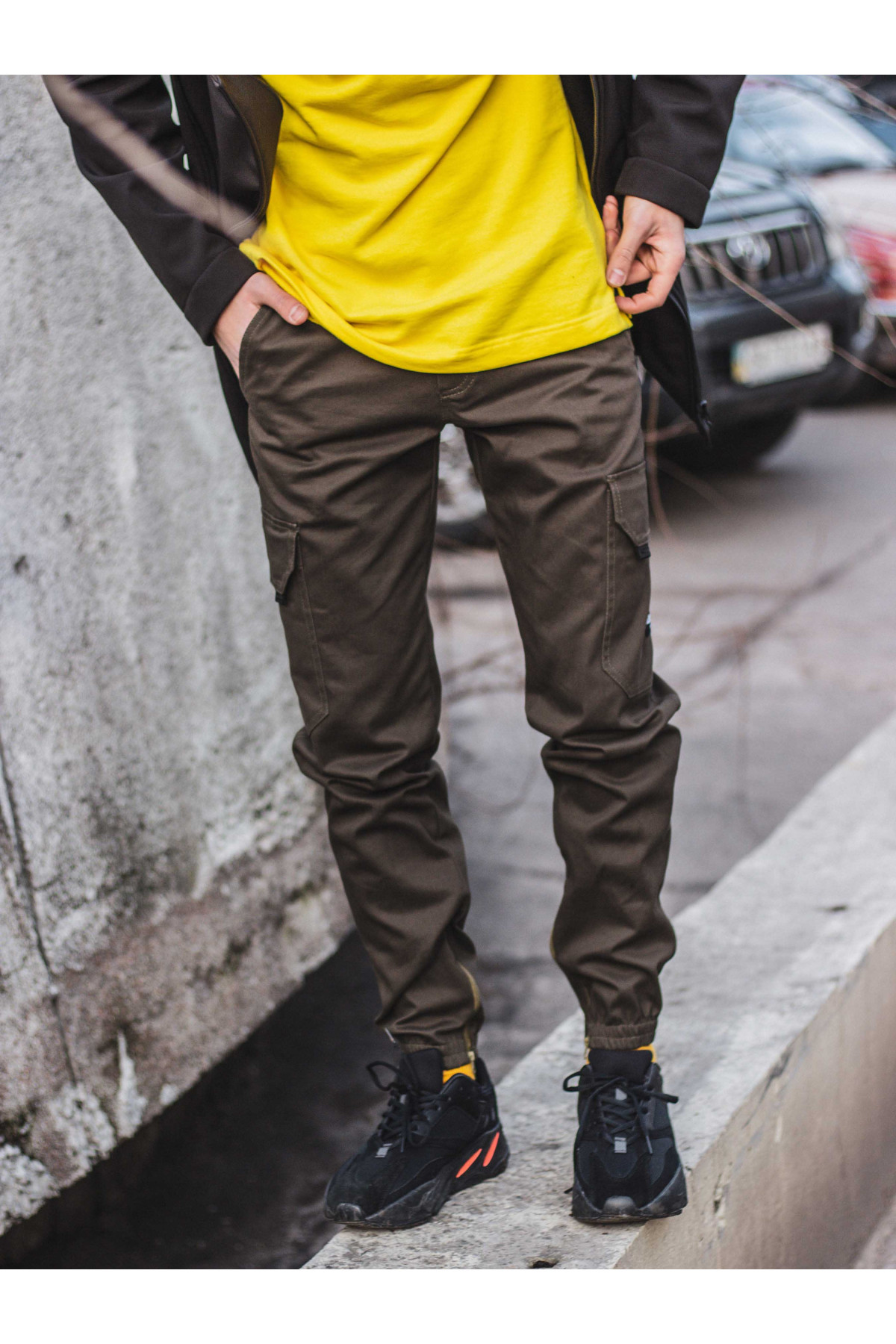 Штани без начосу Custom Wear Cargo Premium олива