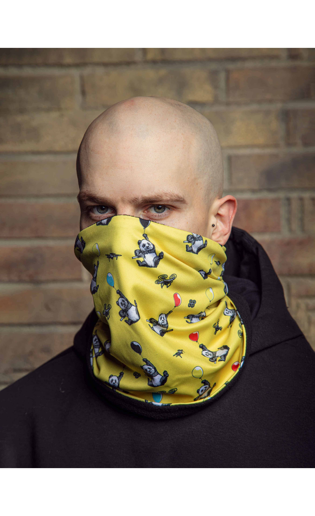 Баф Custom Wear  Criminal Panda  Yellow