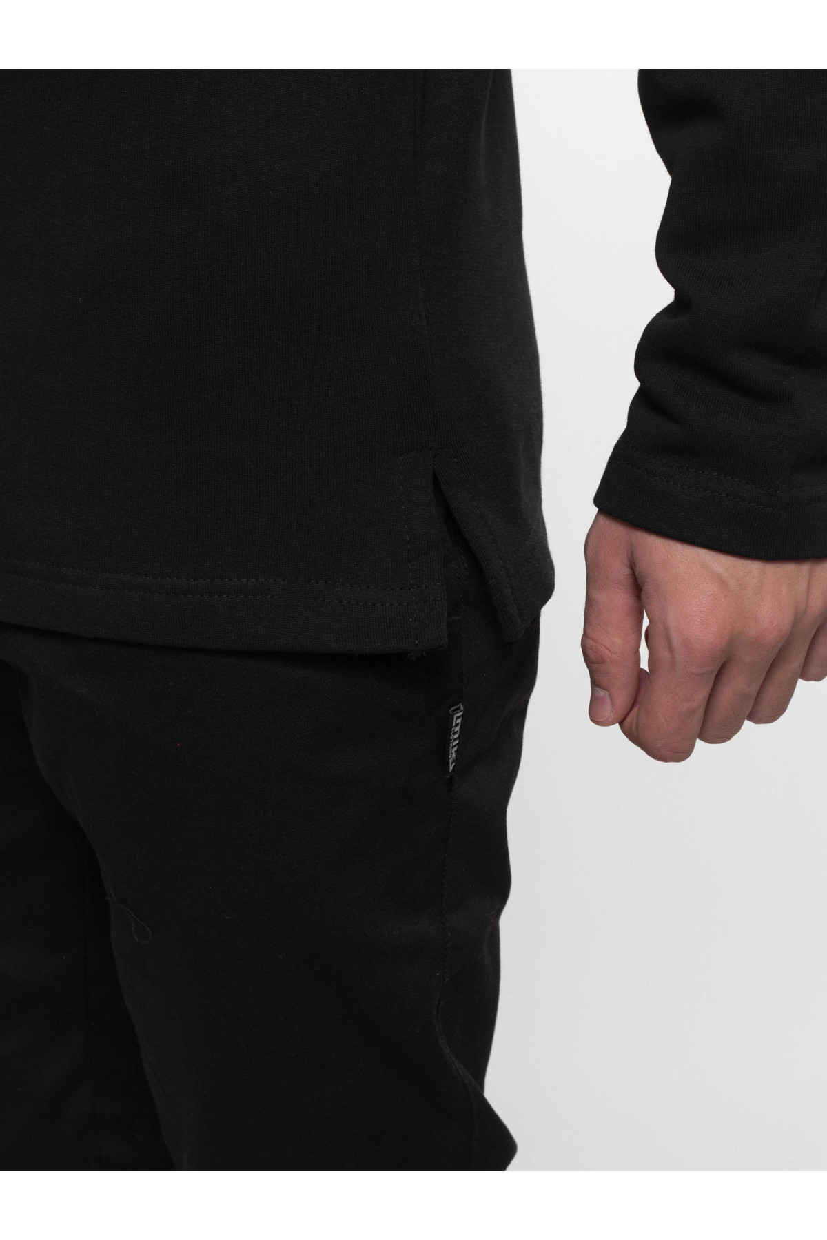 Світшот без начосу Custom Wear чорний