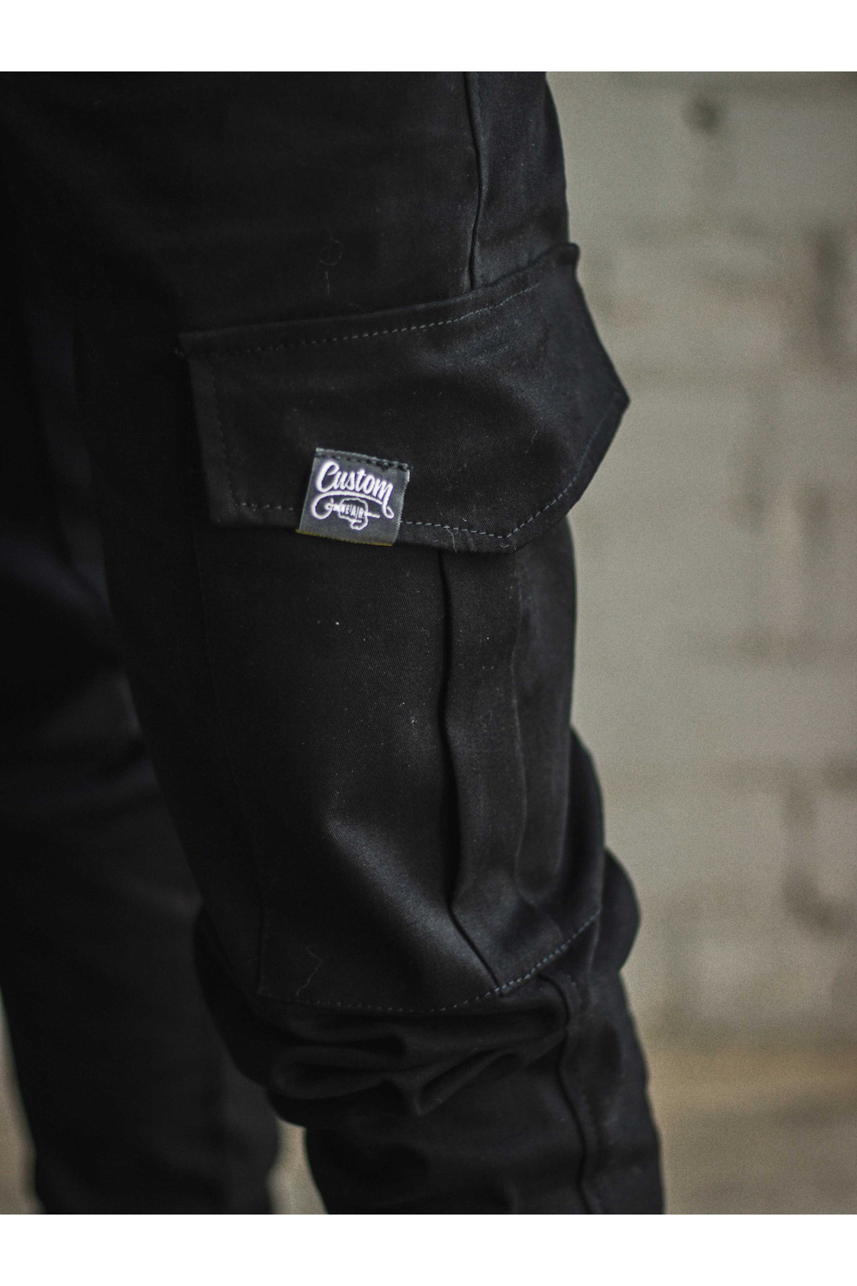Штани Чорні Basic Custom Wear