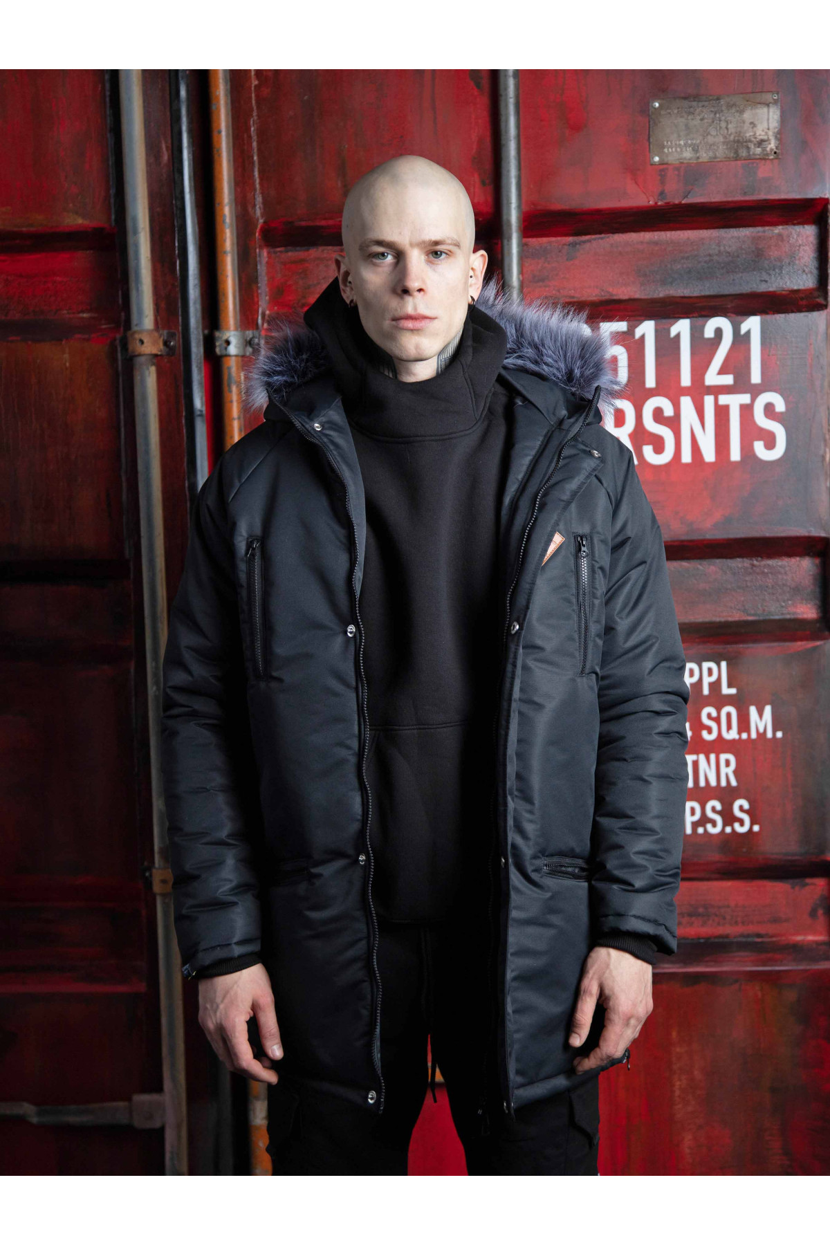 Парка Custom Wear Long, All Black
