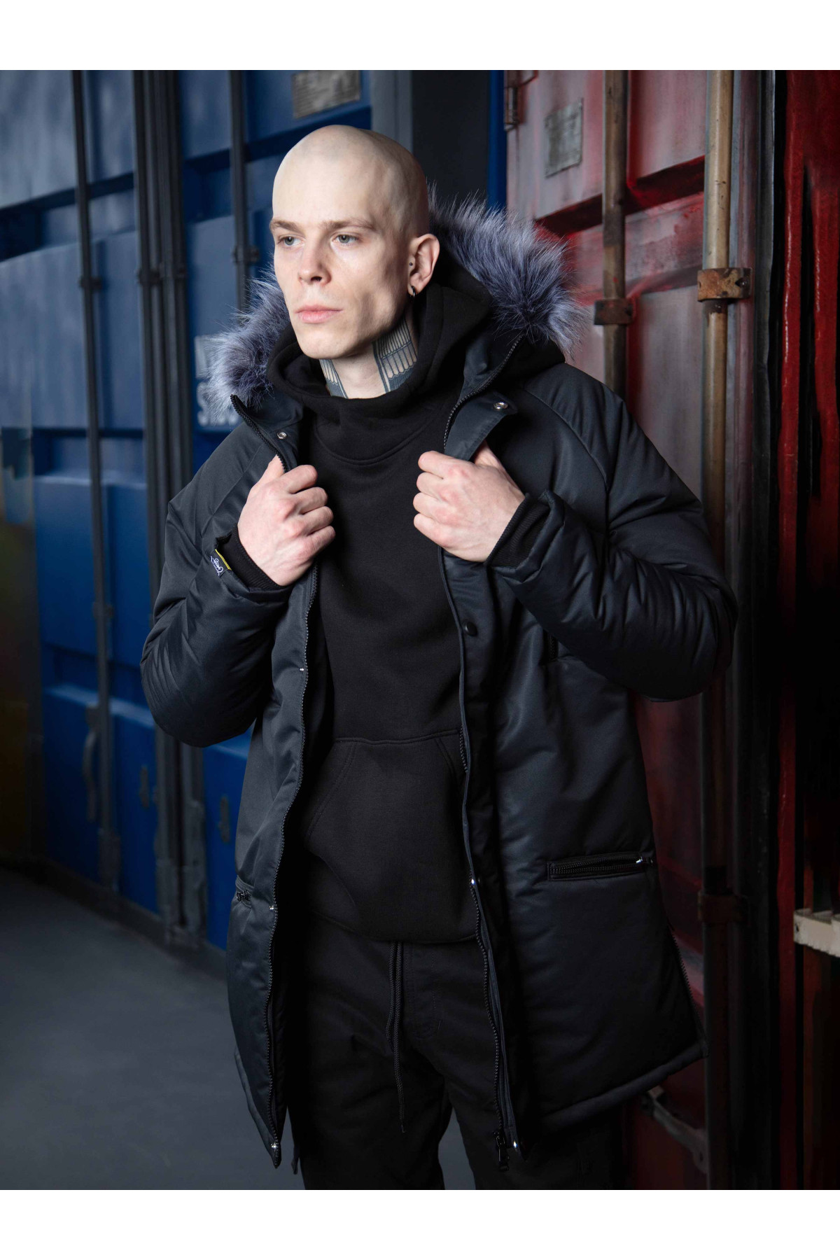 Парка Custom Wear Long, All Black
