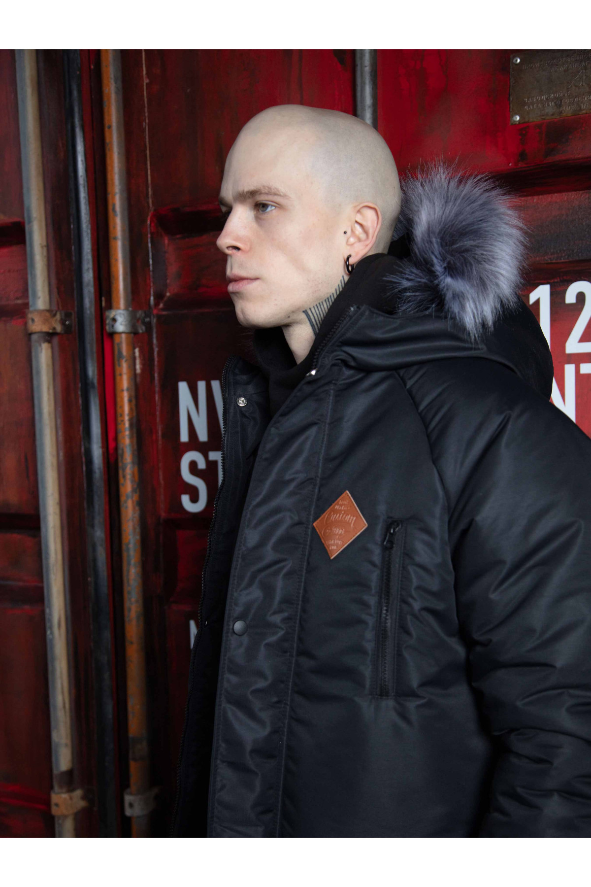 Парка Custom Wear Long, All Black