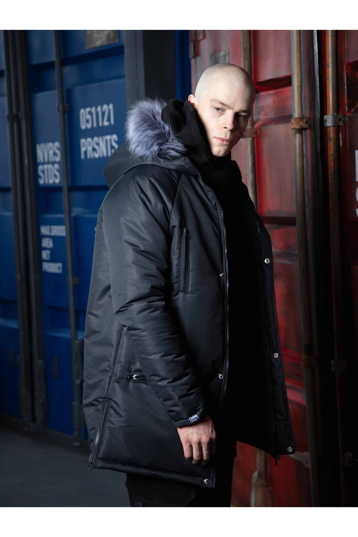 Парка Custom Wear Long, All Black