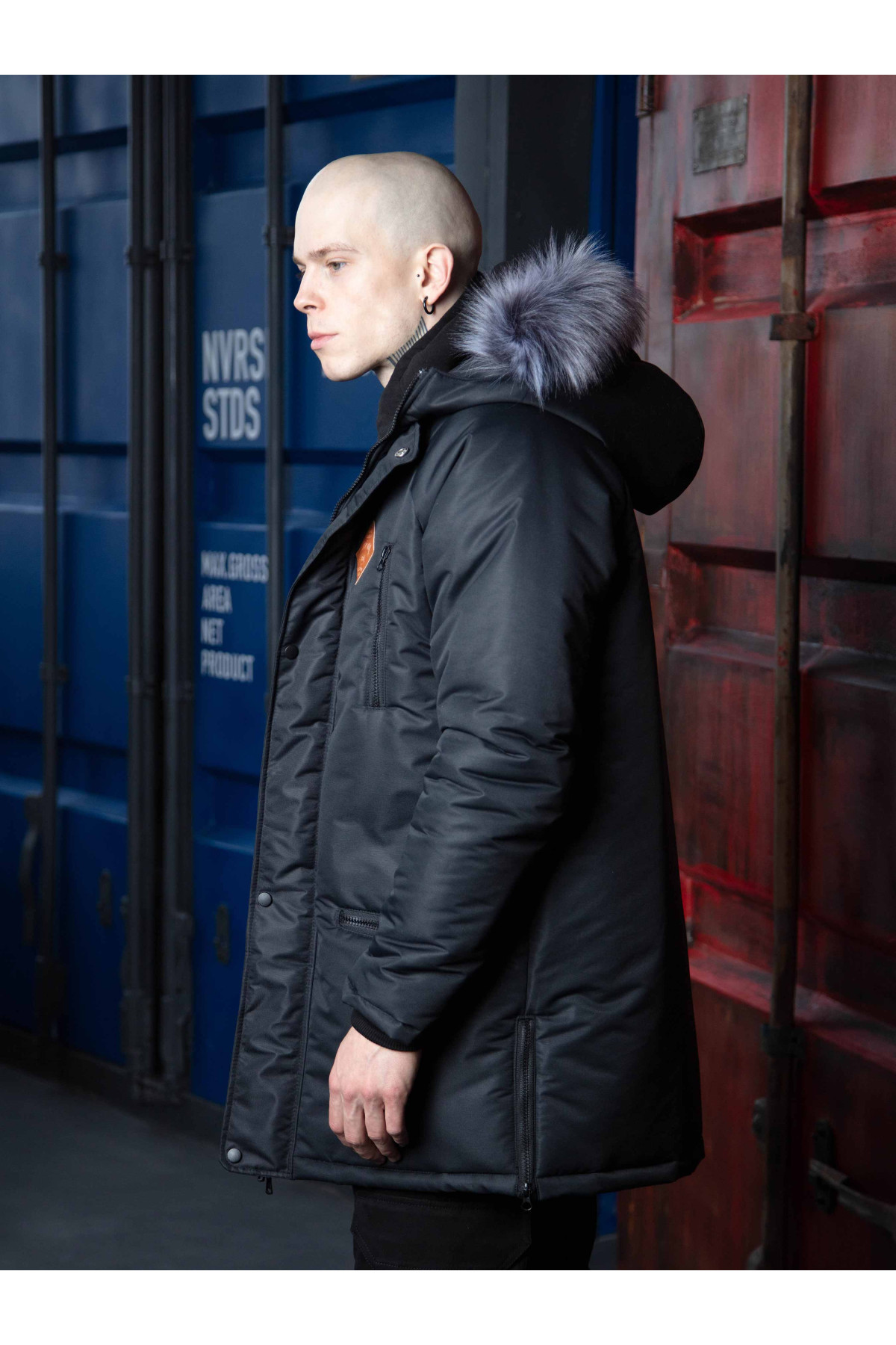 Парка Custom Wear Long, All Black