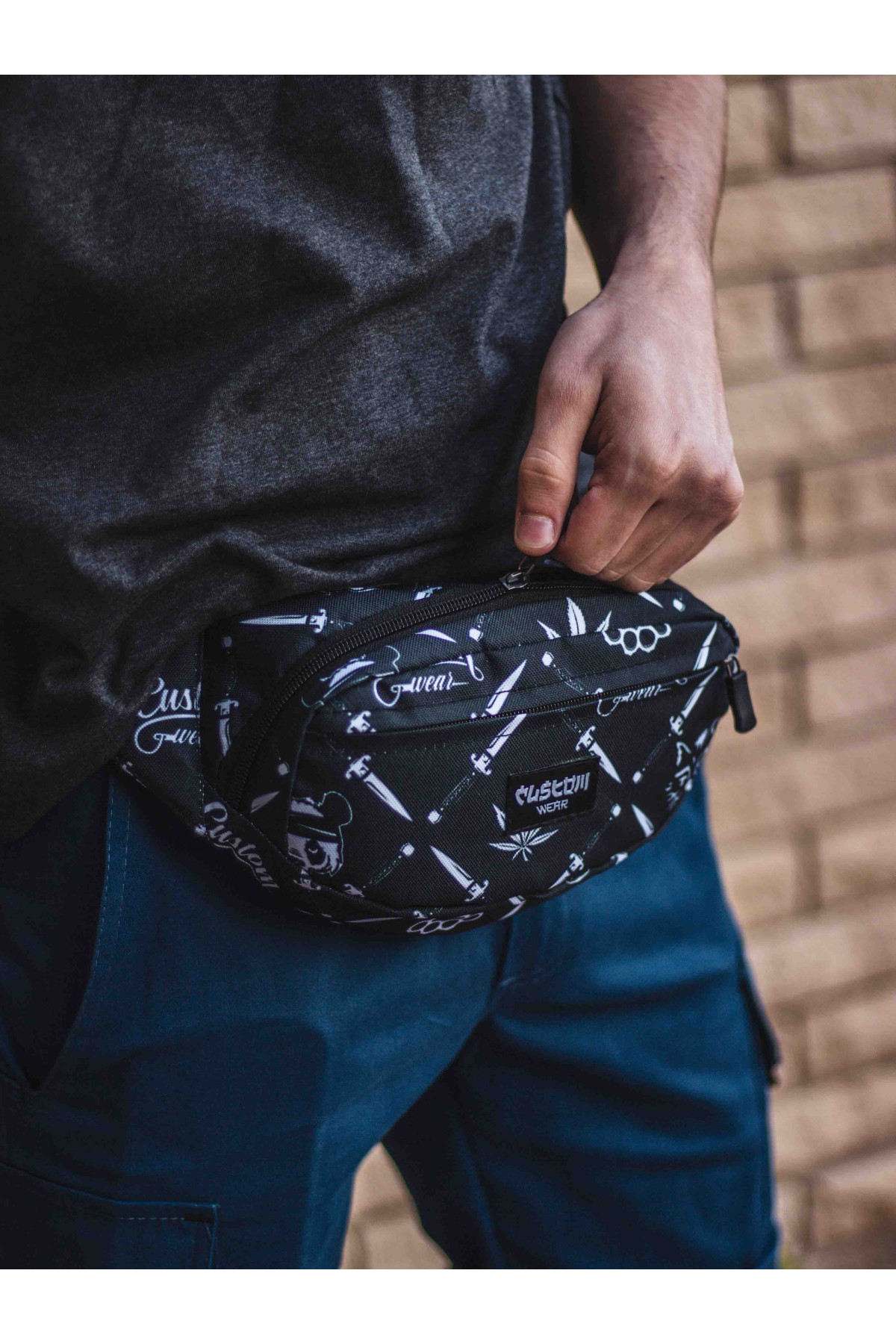 Бананка Custom Wear Triada Gangster Black