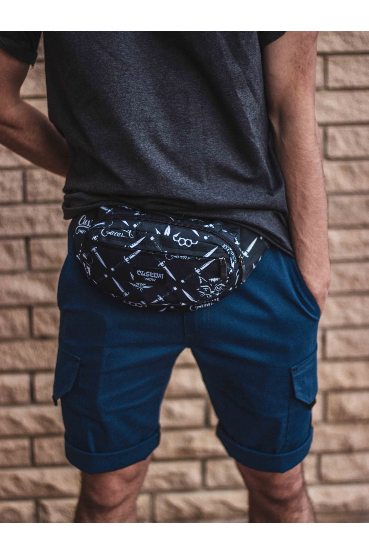 Бананка Custom Wear Triada Gangster Black