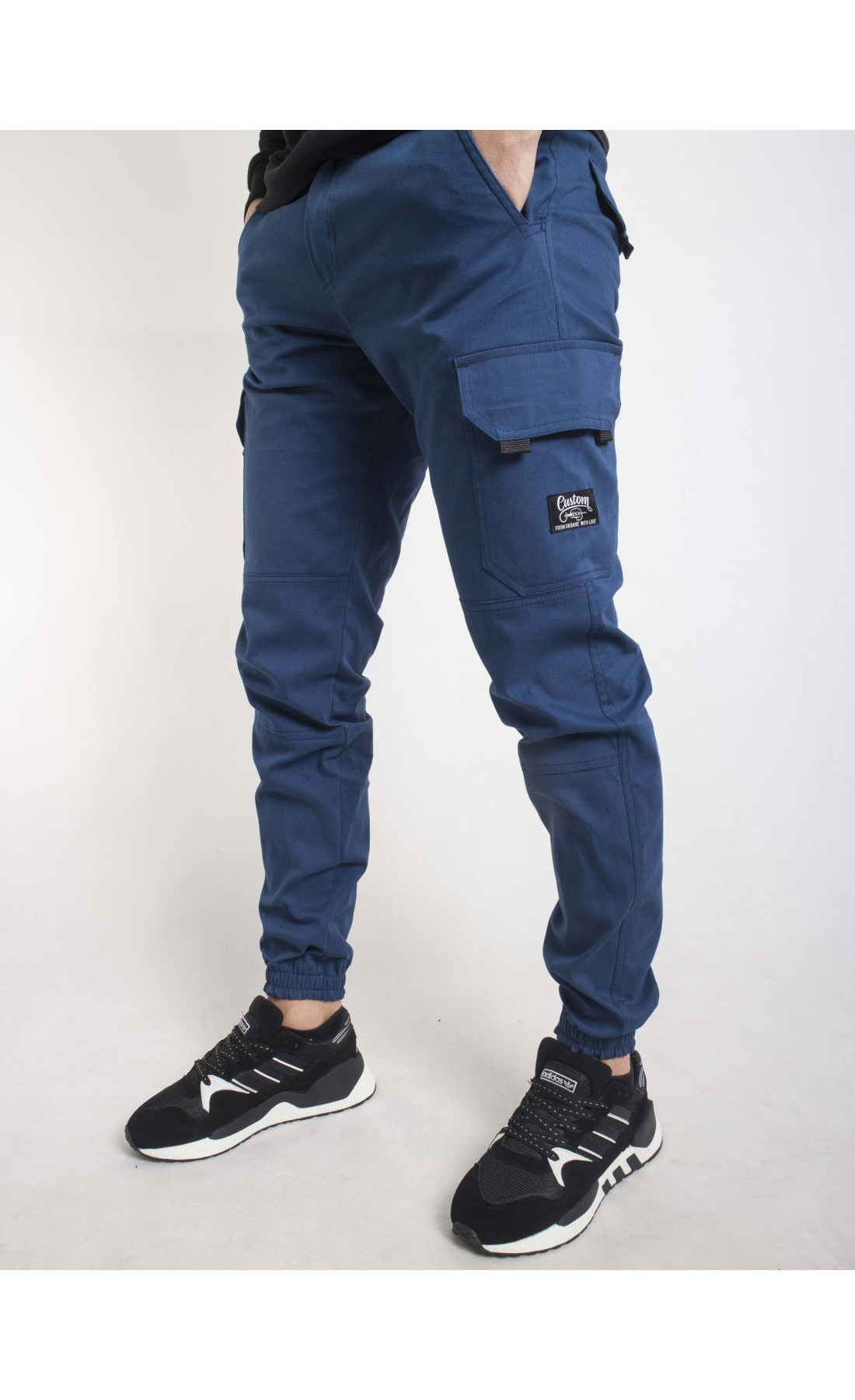 Штани без начосу Custom Wear Cargo Premium сині