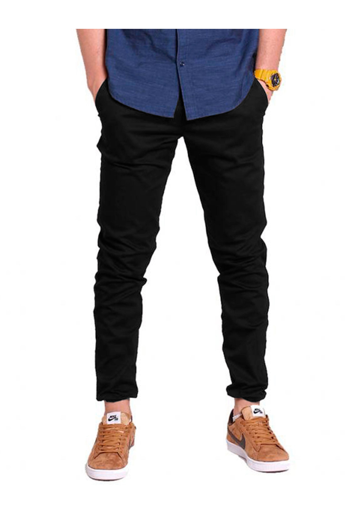 Штани Custom Wear чіноси Double чорні