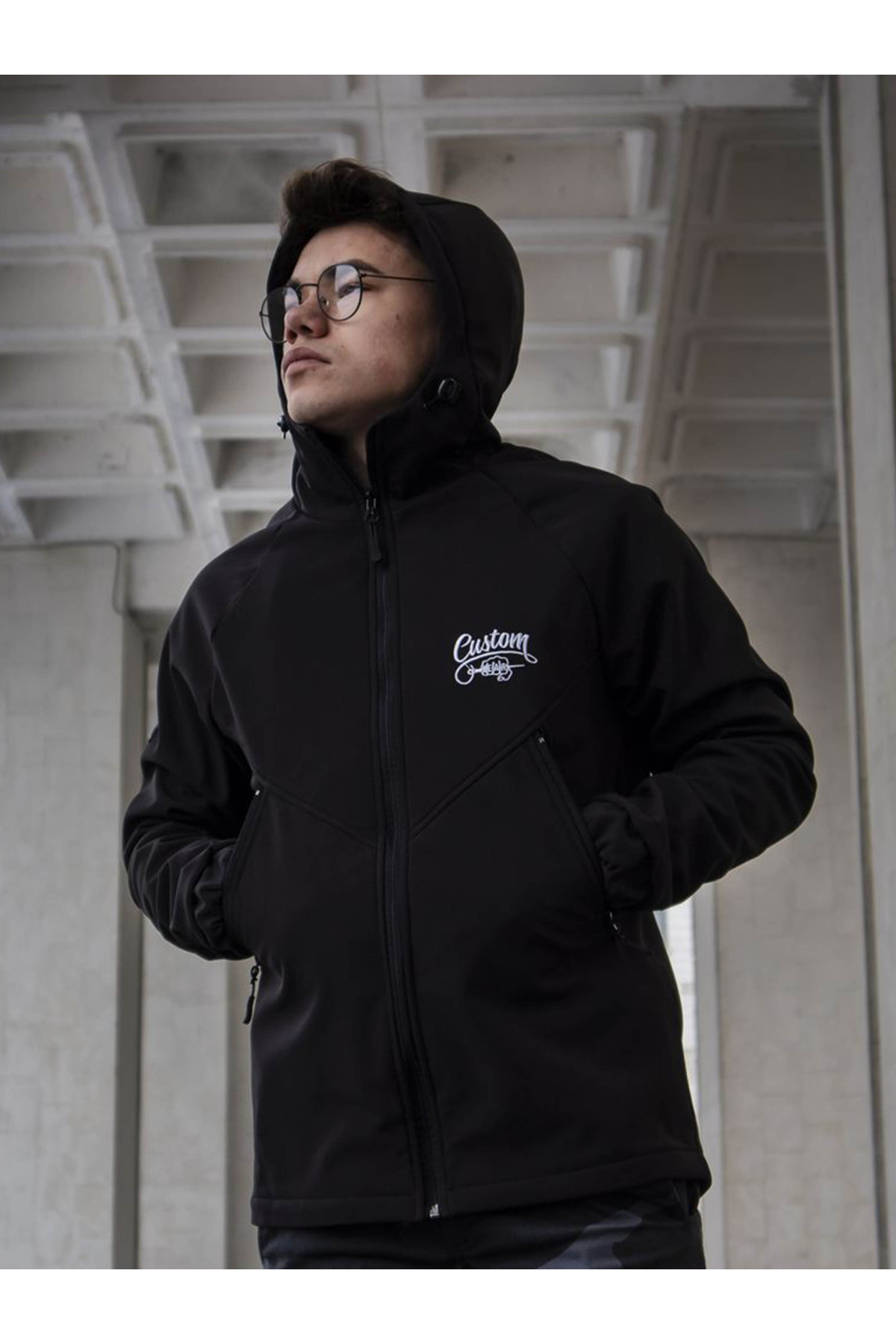 Куртка Custom Wear Soft Shell чорна