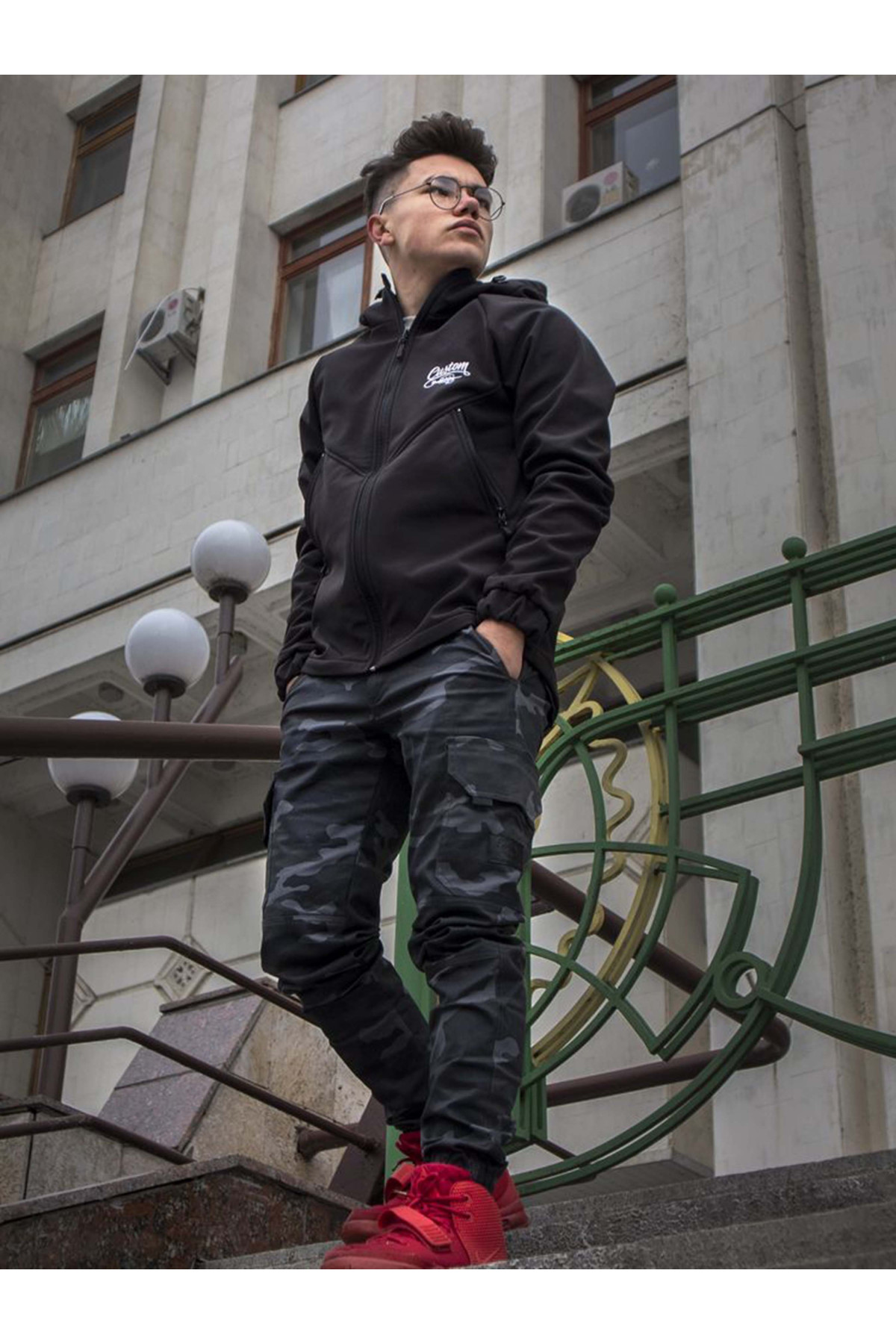 Куртка Custom Wear Soft Shell чорна