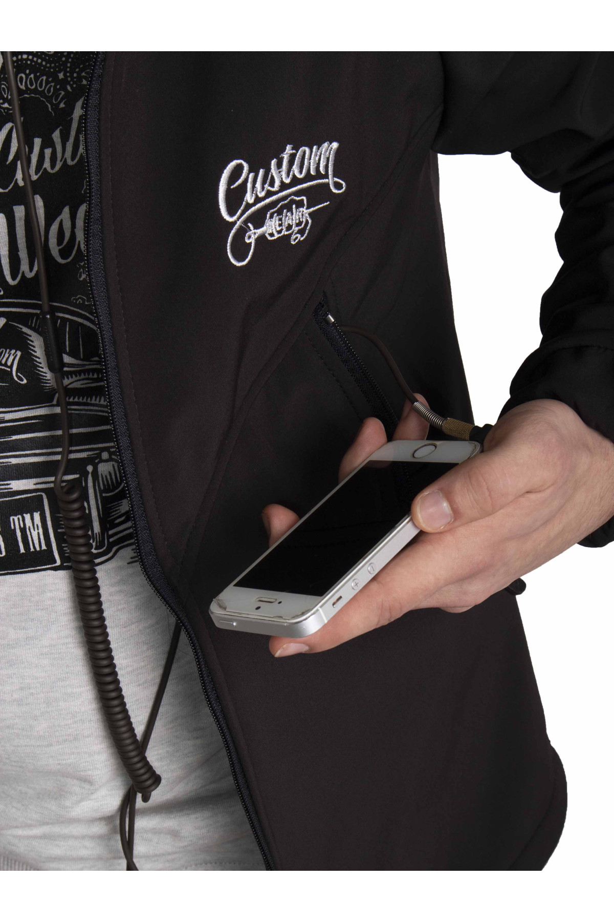 Куртка Custom Wear Soft Shell чорна