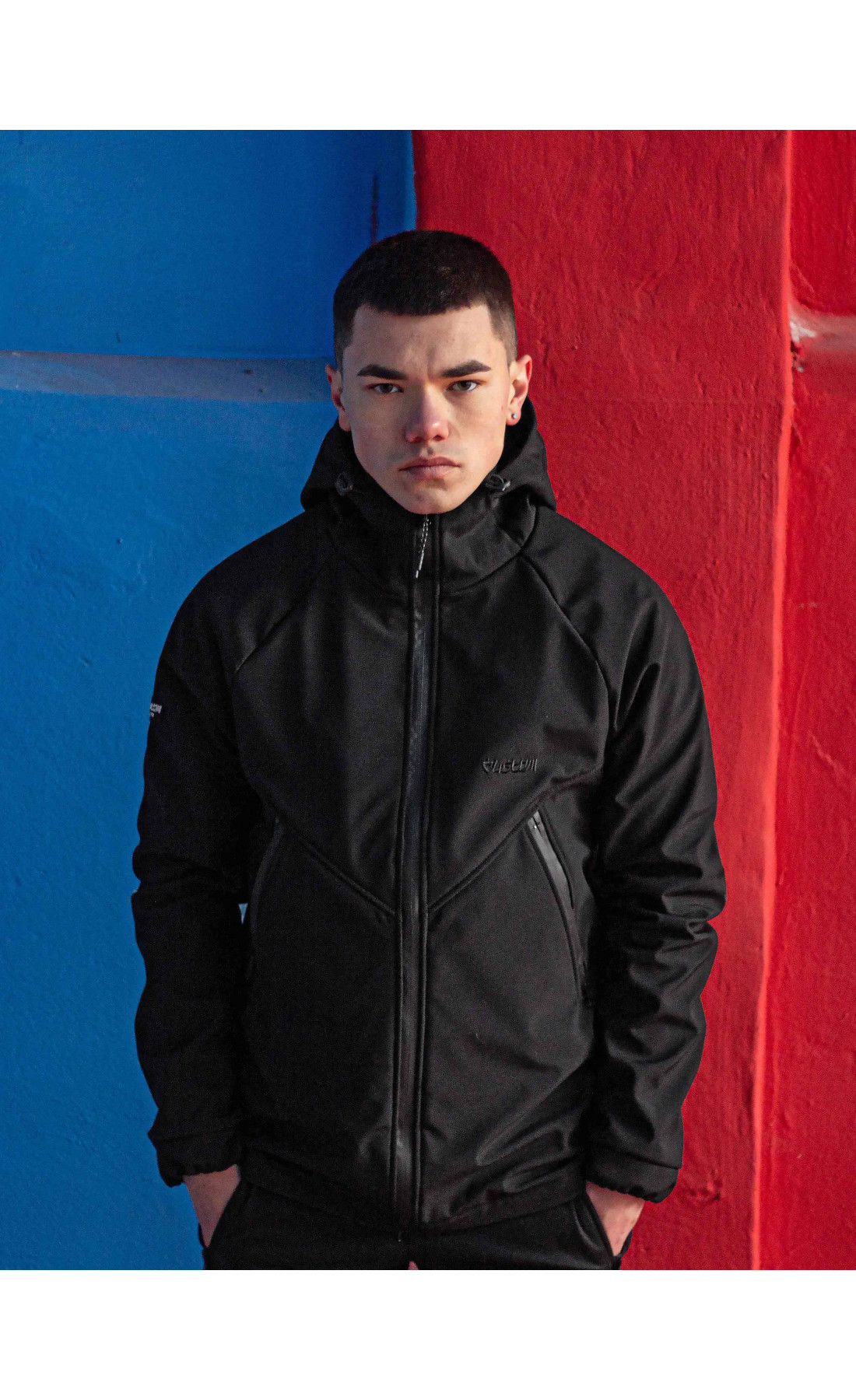 Куртка чоловіча Protection oft hell чорна Custom Wear
