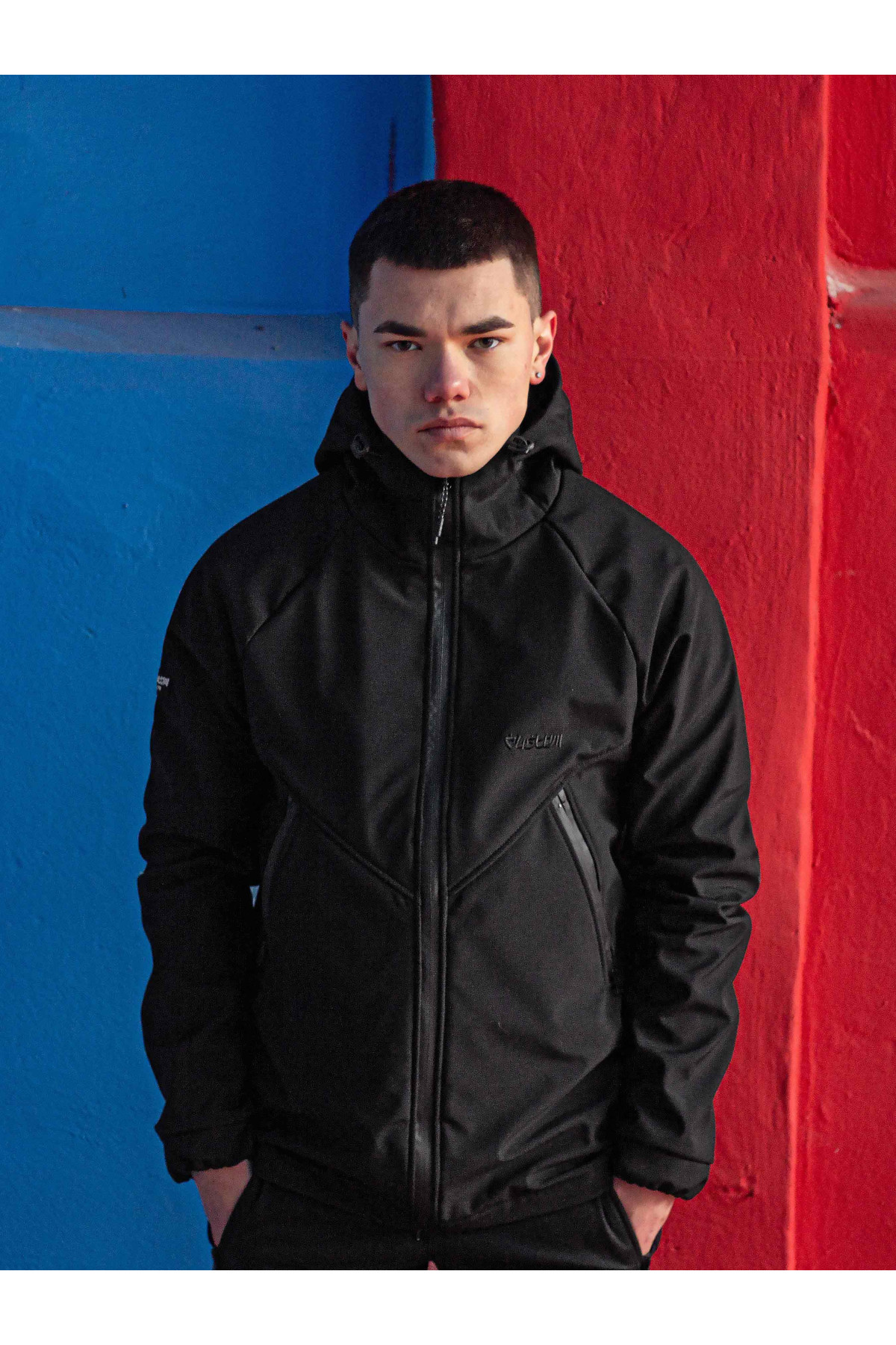 Куртка чоловіча Protection oft hell чорна Custom Wear