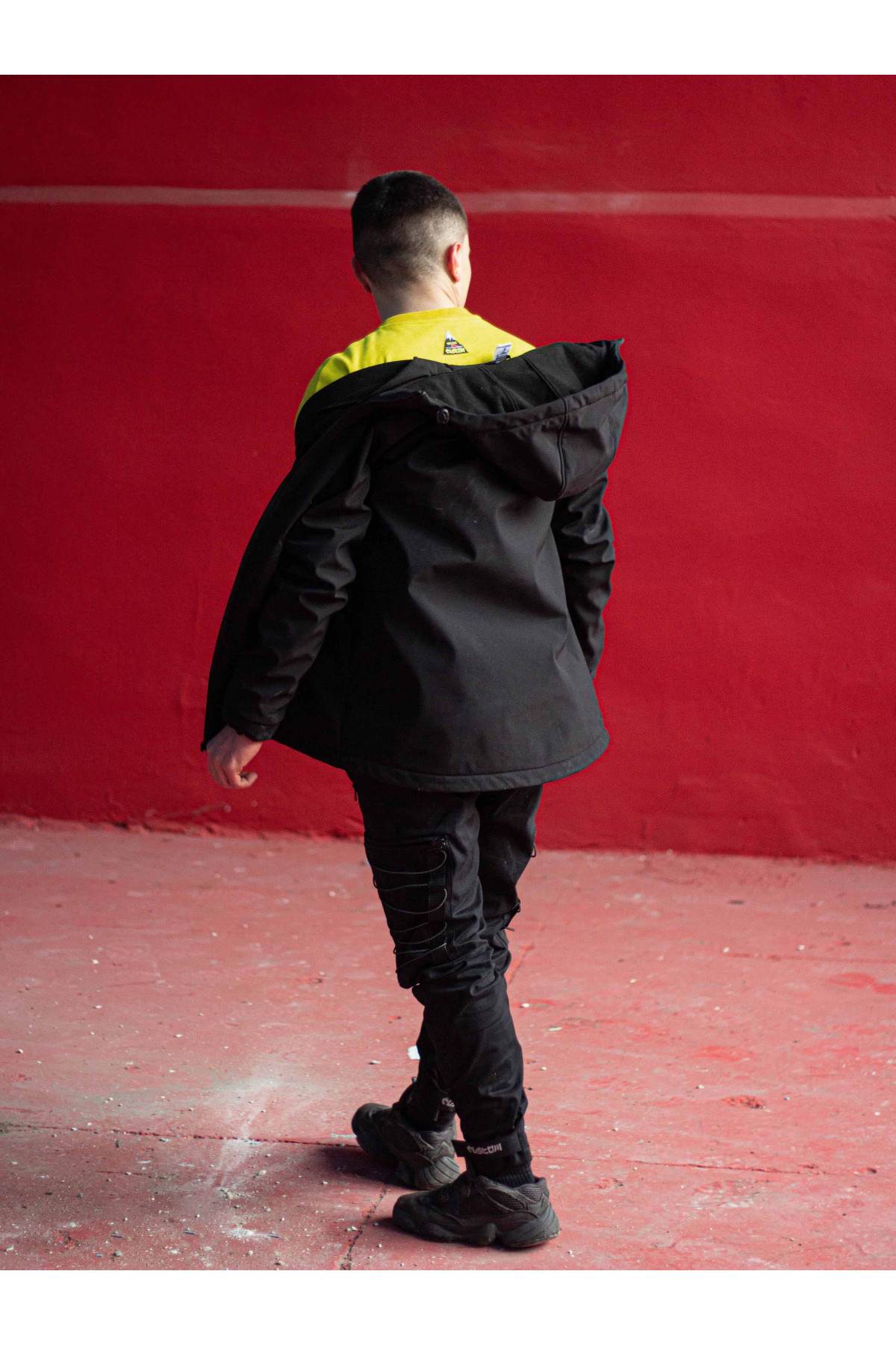 Куртка чоловіча Protection oft hell чорна Custom Wear