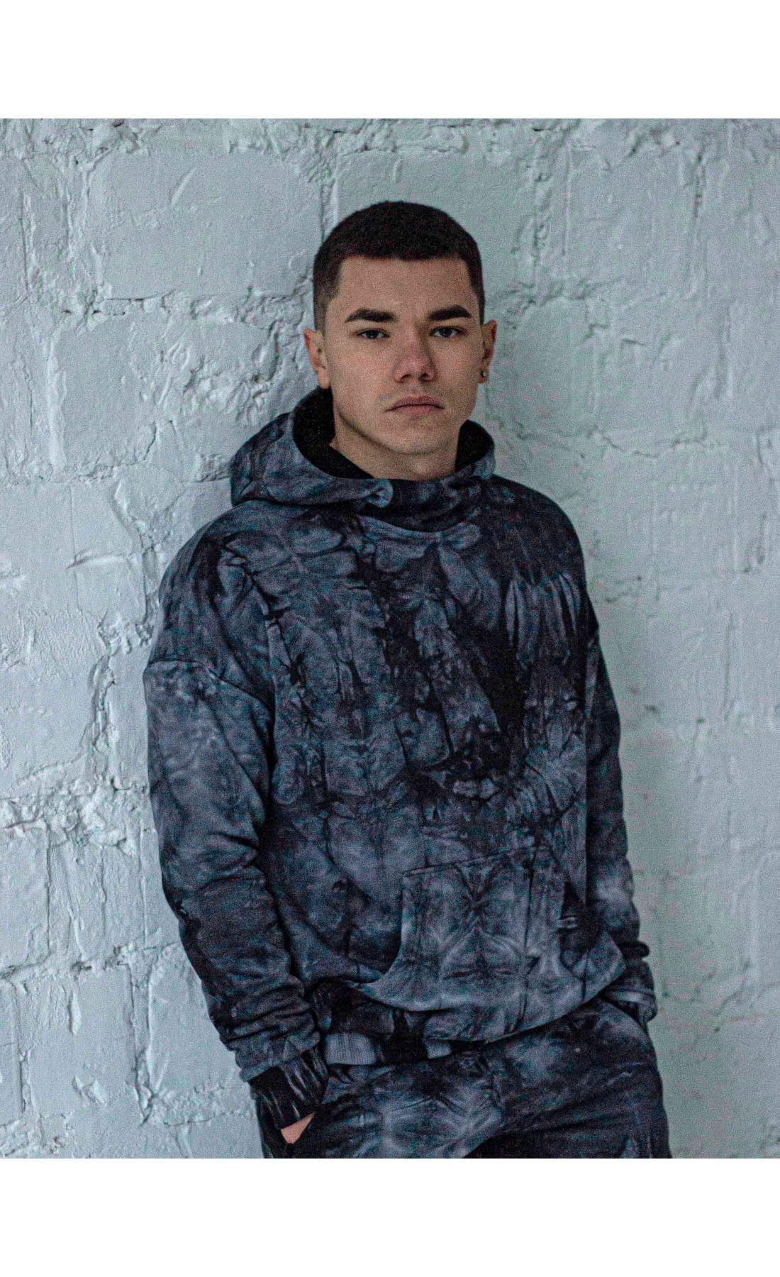 Худі спортивне Тай Дай чорне Custom Wear