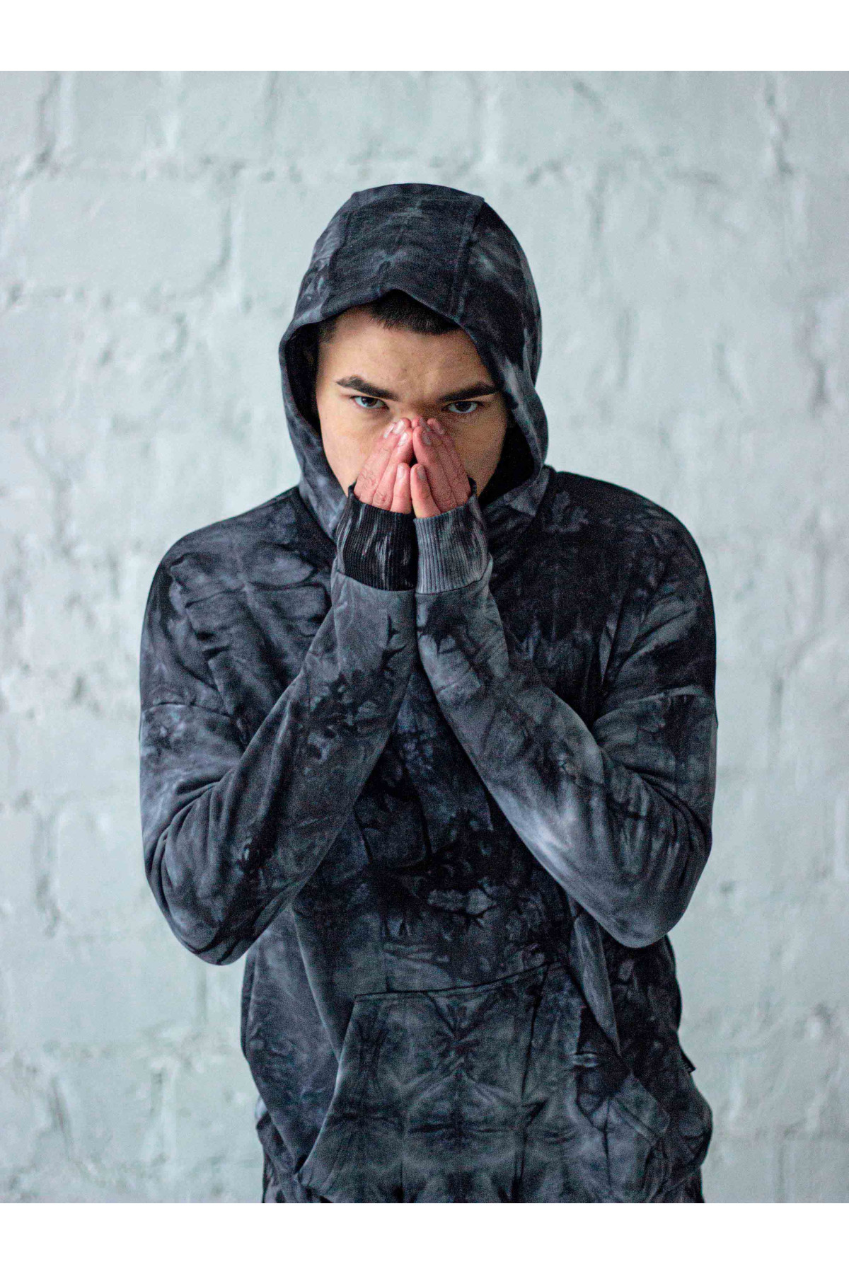 Худі спортивне Тай Дай чорне Custom Wear